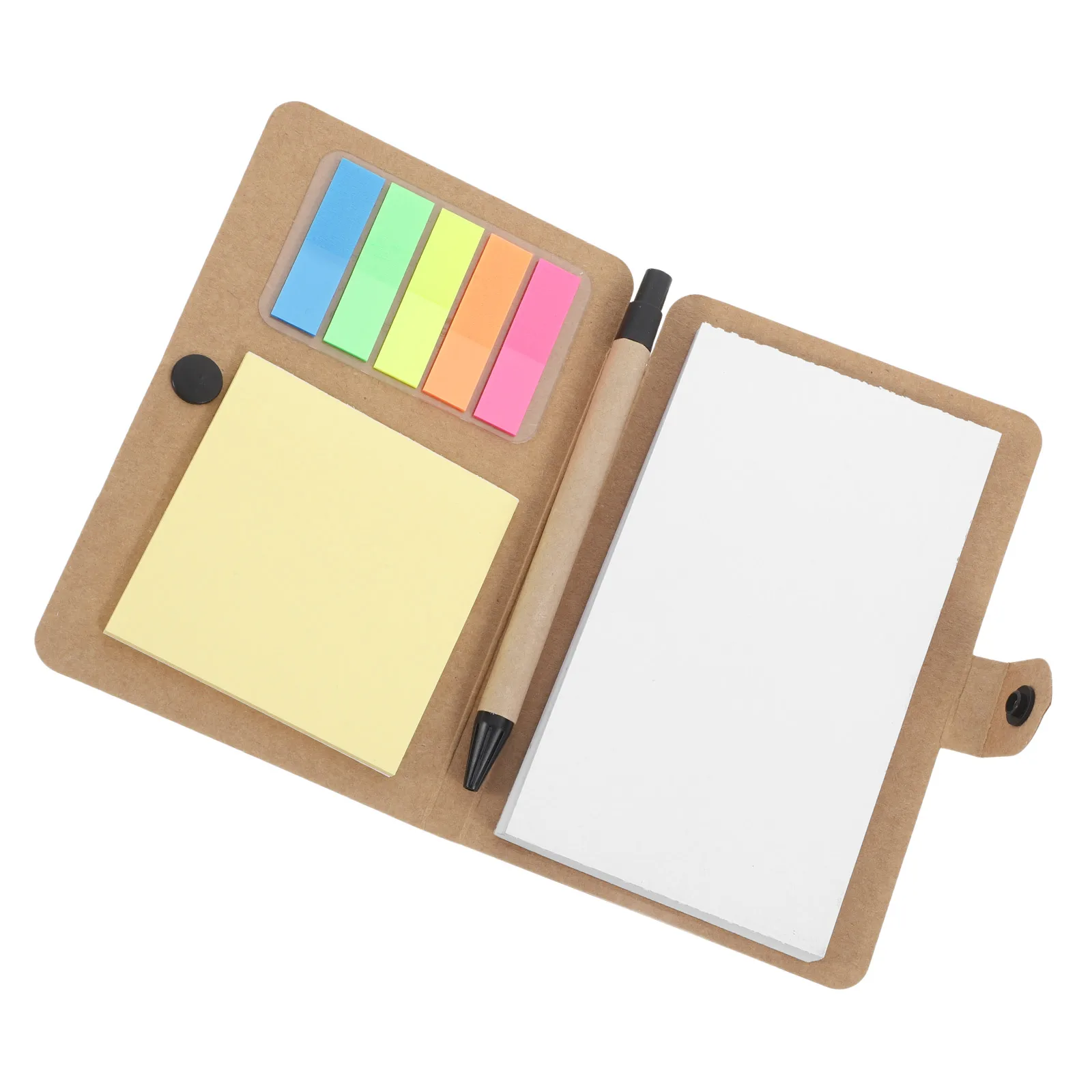 

Notebook With Tabs Small Spiral Notebook For Work Includes Pen Holder Pocket Notepad For School Office