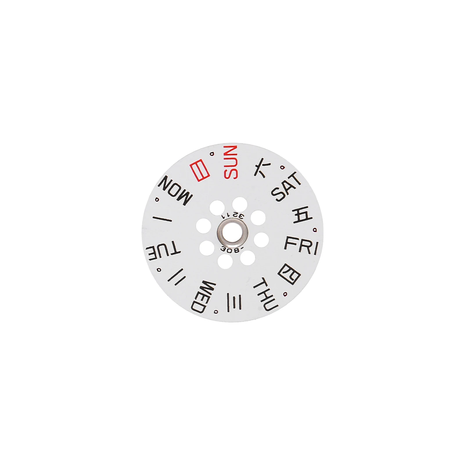 Watch Date Wheel Day Ring Circle Calendar Dail For Miyota 8200 8205 Movement Replacement Spare Parts Watch Accessories