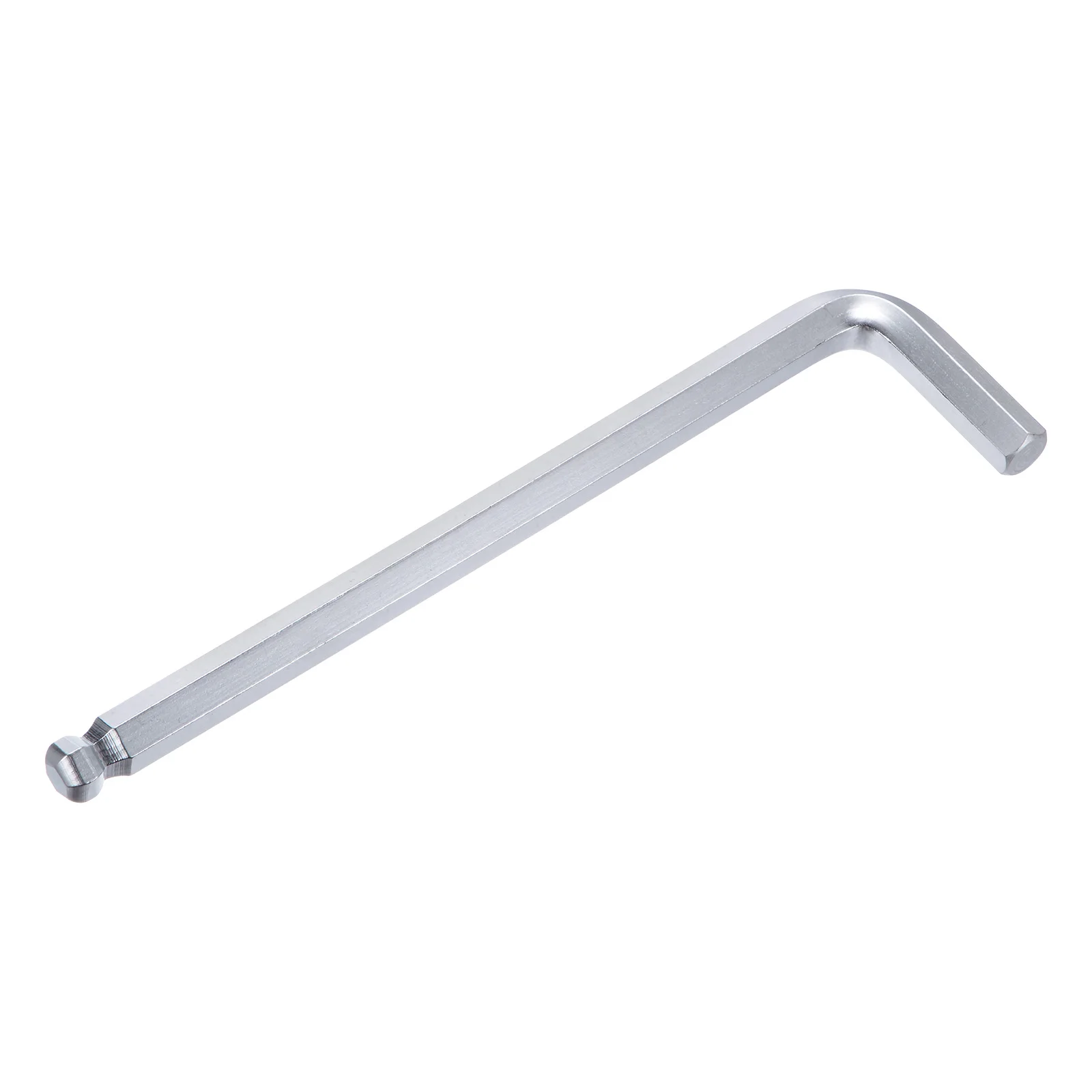 Chave sextavada com extremidade esférica em forma de L, chaves métricas de braço extra longo