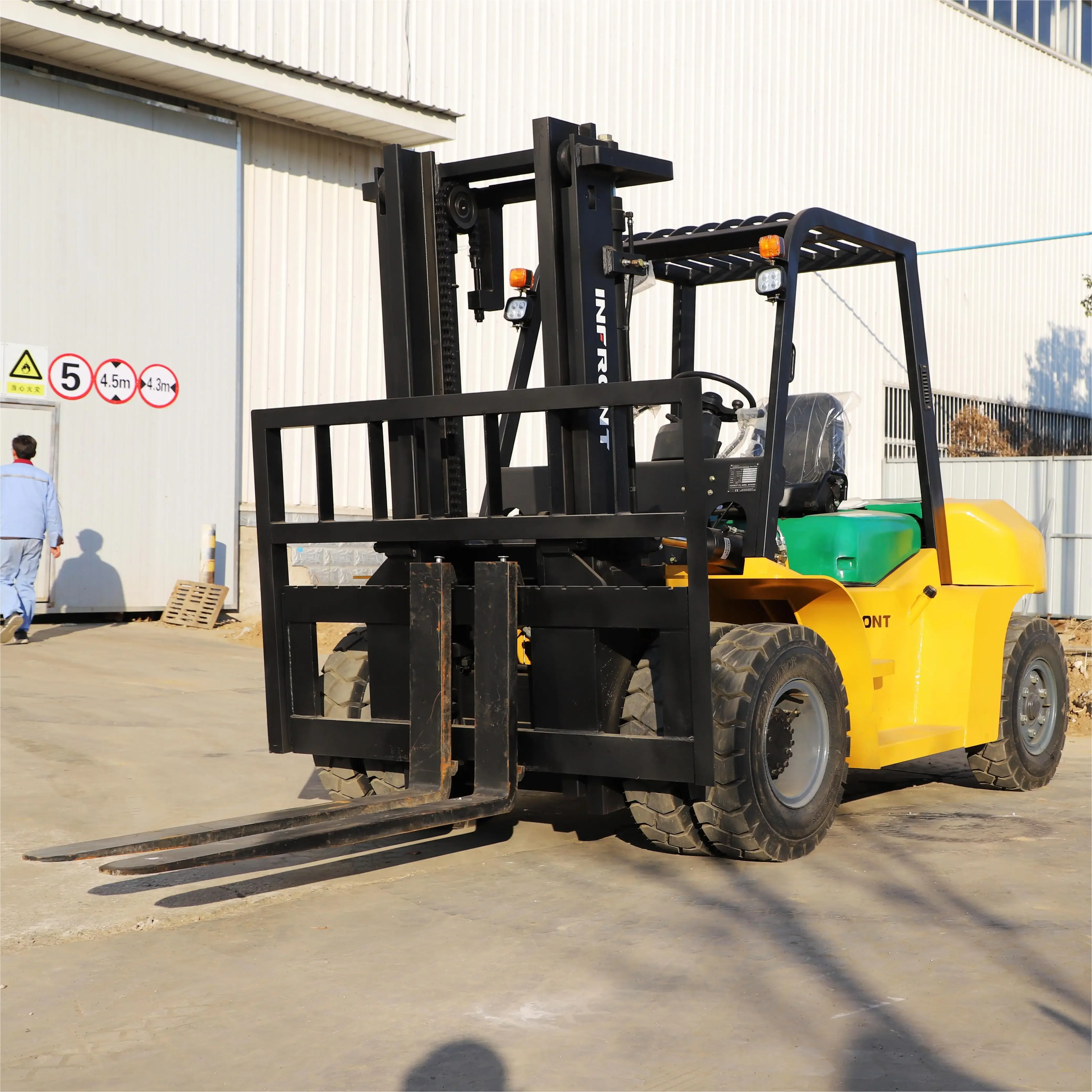 1t 2t 3 Ton Battery Electric Gasoline Forklift Price With Parts For Sale