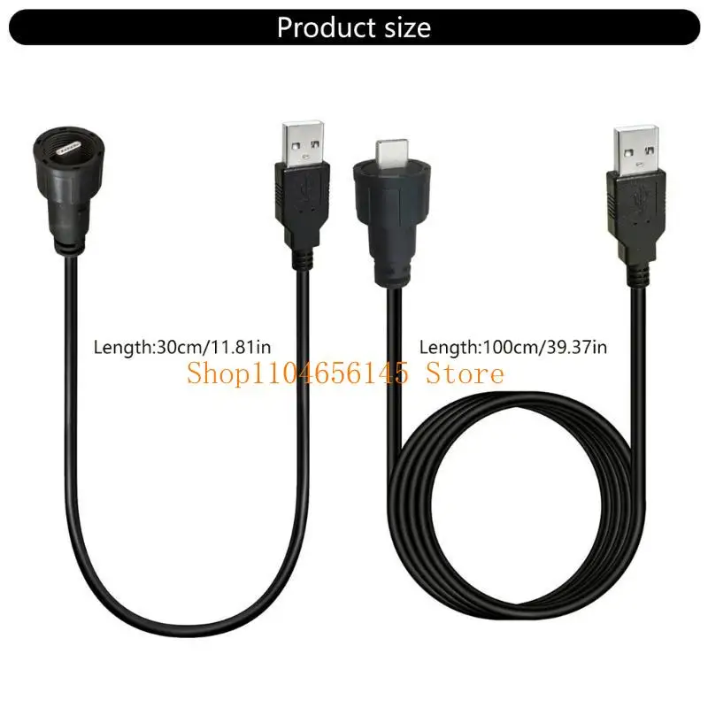 5ASD شحن سريع USB C إلى USB2.0/USB3.0 كابل 2A 60V للتخييم في الهواء الطلق الشحن وتبادل البيانات #6