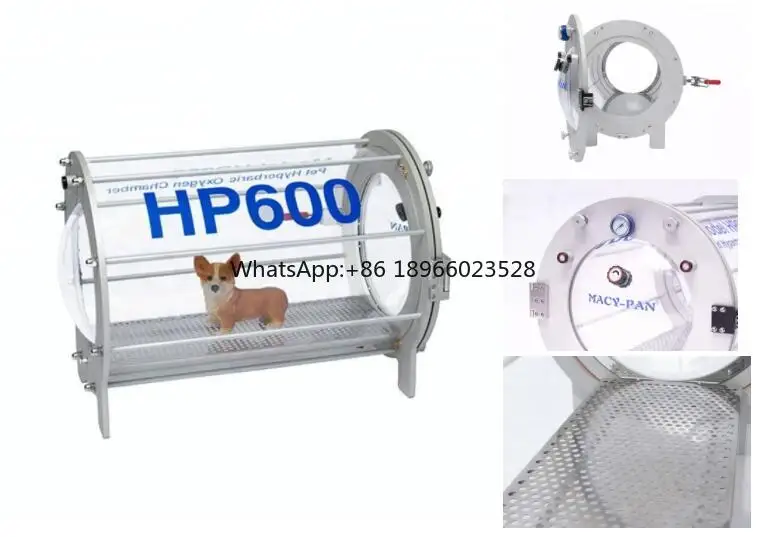 Top quality 1.4ATA Pet Hard Hyperbaric Oxygen Chamber capsule for sale