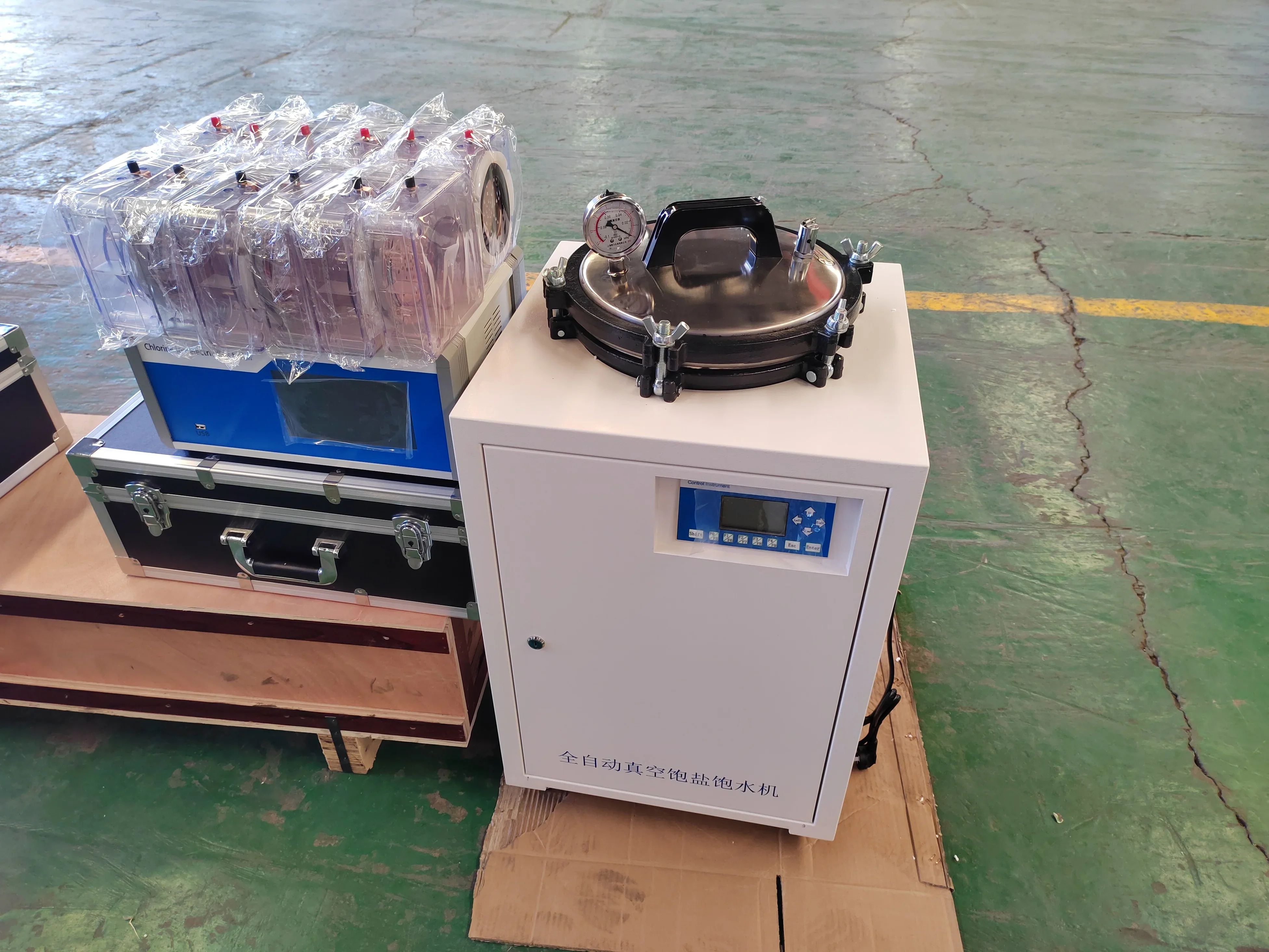 Concrete Electric Flux Detector Chloride Ion Penetration Tester