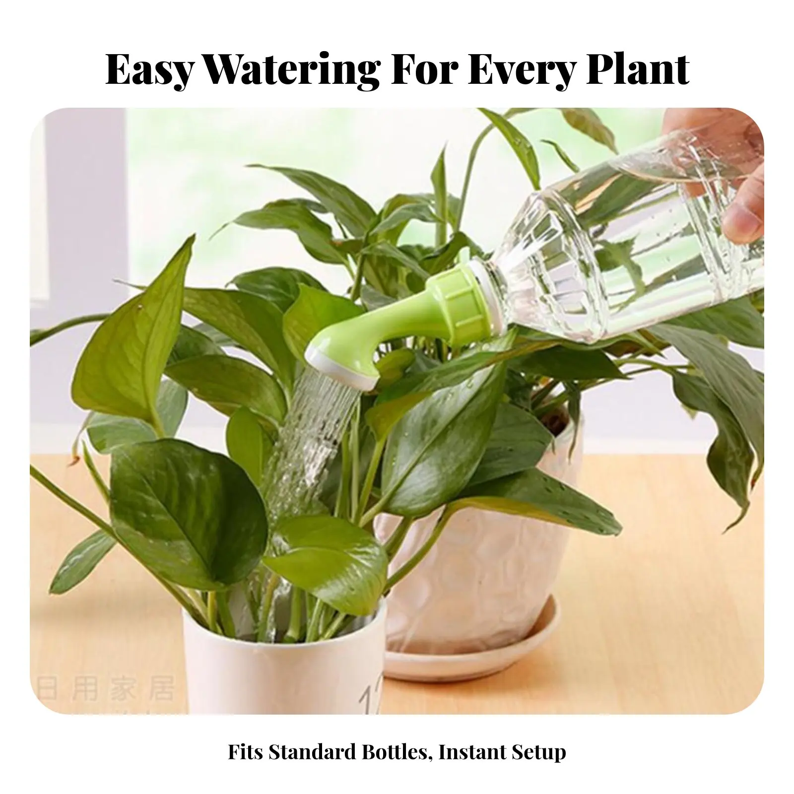 2 Pieces Bottle Cap Waterer Portable Plant Watering Sprinkler Small Sprinkler Watering Device Small Gardening Accessory