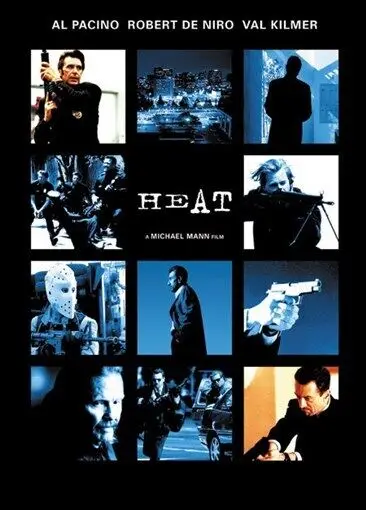 Heat Movie Art Picture Print Silk Poster Living Room Decor Home Wall