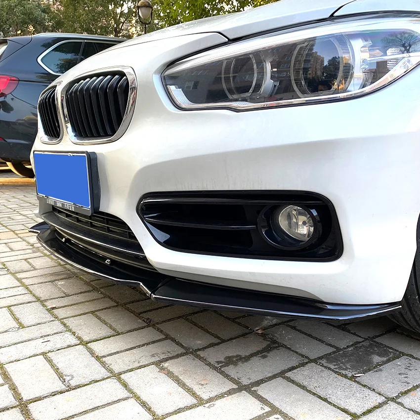 

Car Front Bumper Lip Body Kit For BMW F20 F21 116i 118i 120i 1 Series 2011-2019 Spoiler Splitter PP Bumper Canard Lip Splitter