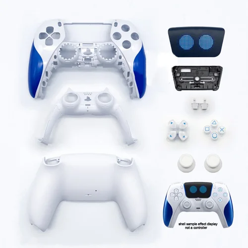 Imagen 2 del producto 30 aniversario limitado para el controlador PS5 BDM-010/020/030/040/050 funda del controlador cubierta frontal trasera para mango Playstation 5