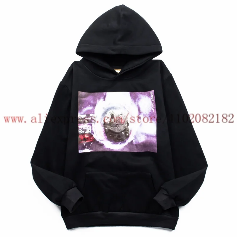 

Black Cactus Jack Hoodies Men Women High Quality Earth Digital Printing Pullover Top