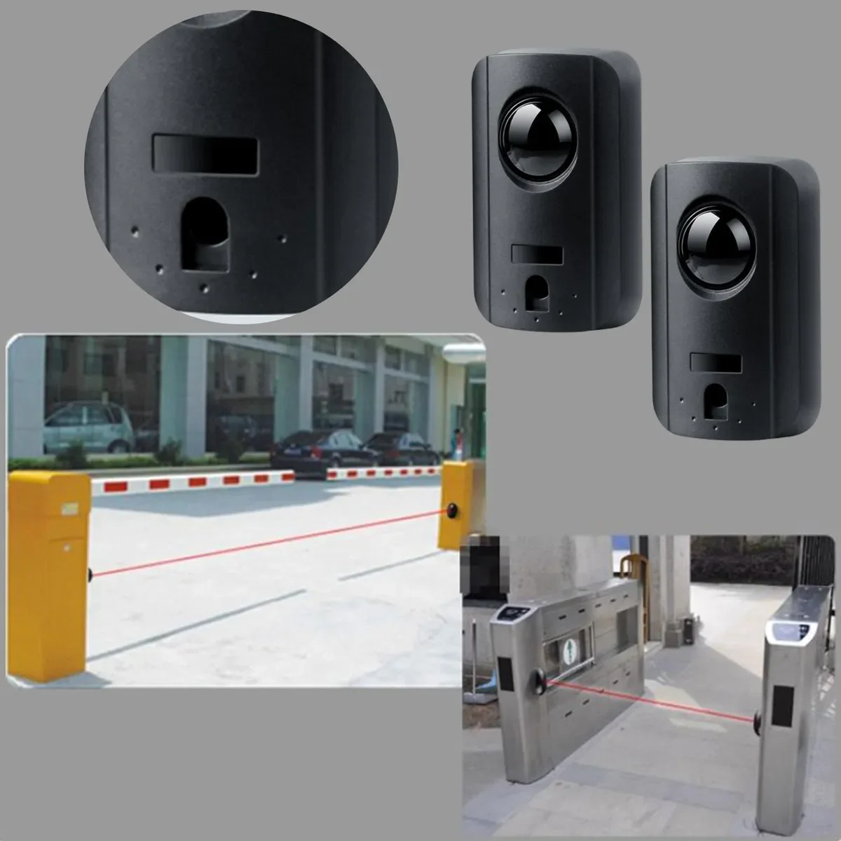 AC/DC12-24V Infrared Sensor Photocell For Gates Security Gate Motion Detector Beams Detector For Automatic Gate Garage Door