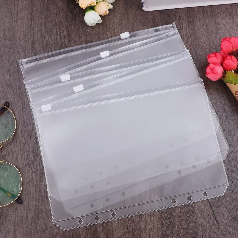 A6 PU-Leder Budget Binder Notebook Geldumschläge System Set mit Binder Taschen für Geld Budget Sparen Bill Organizer – Detail 15