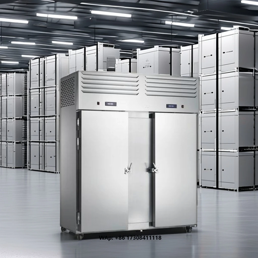 40 Trays Commercial -45 Degree Stainless Steel Large Blast Freezer Customized Style for Restaurant Hotel Food Industry