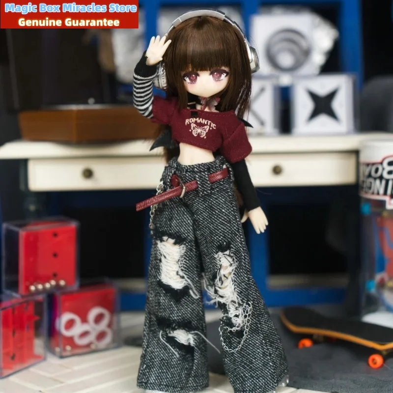 

Оригинальная подвижная кукла Momotale Mjd, серия BJD с 8 точками артикуляции, модные аниме-фигурки, коллекционные украшения, милый подарок для девочек