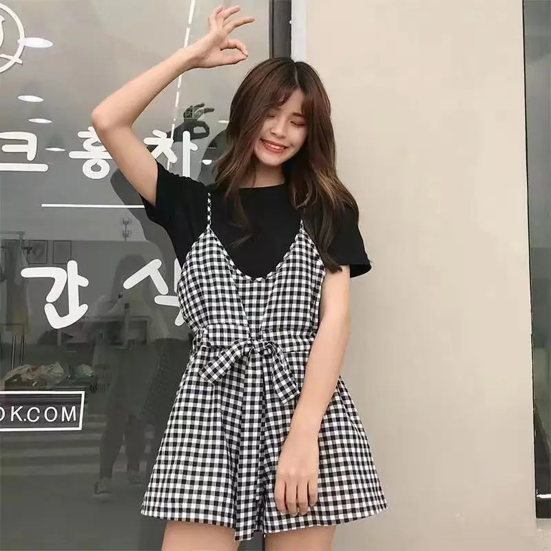 여성 데님 롬퍼 플레이수트 오렌지핑크 아트워시 여성용 브레이스 맞춤형 표백 스트라이프 전문 웨스턴 스타일
