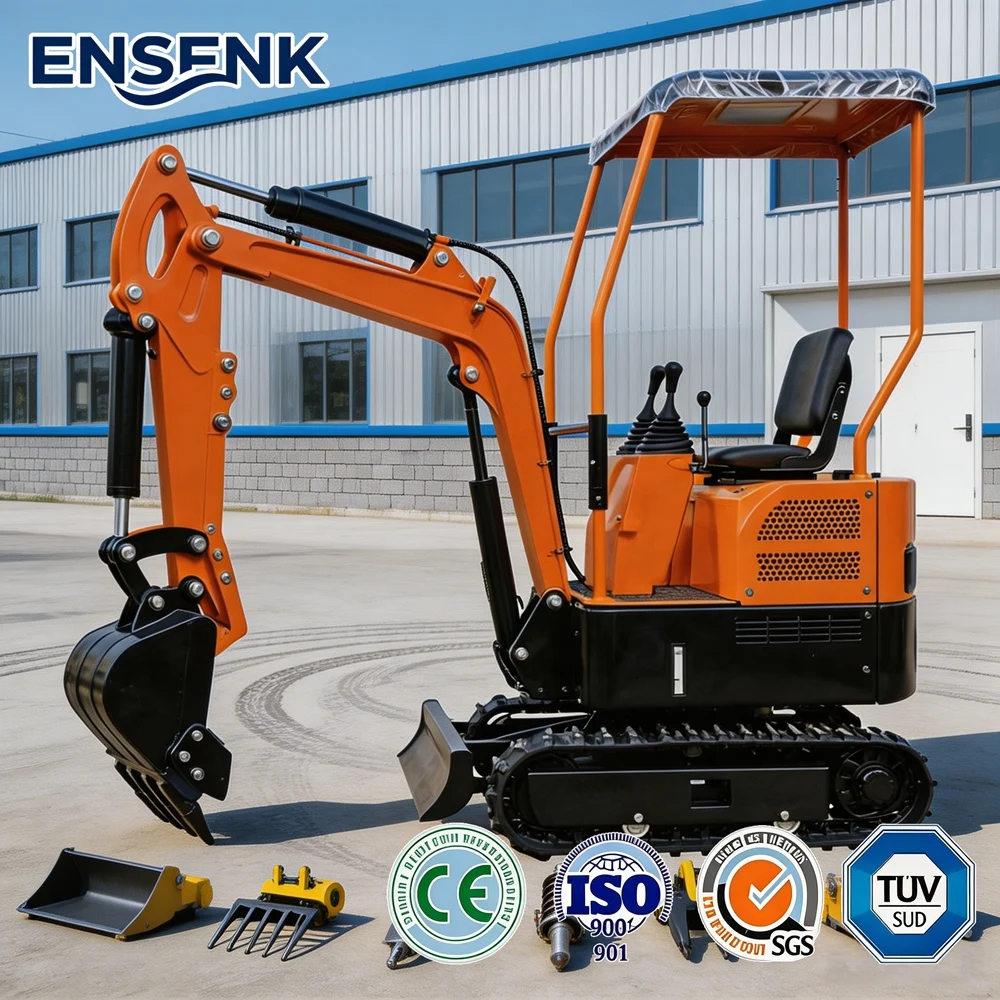 Mini Excavator For Customization  2.0Ton 2.5Ton Diesel Yanmar Crawler Hydraulic Backhoe Farming Equipment CE Fast Delivery