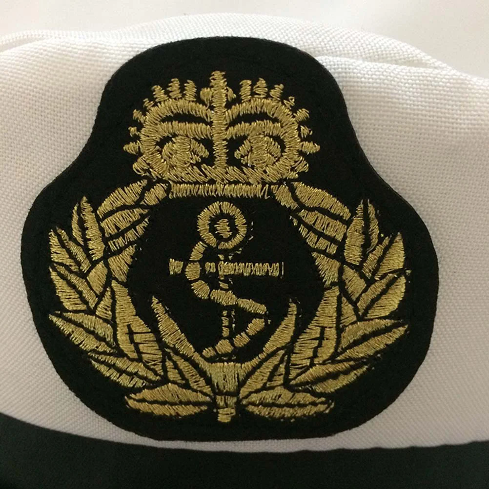 Yacht Hat Sailors Kids Clothes Costume Cap General Bonnet for Men Admiral Captain