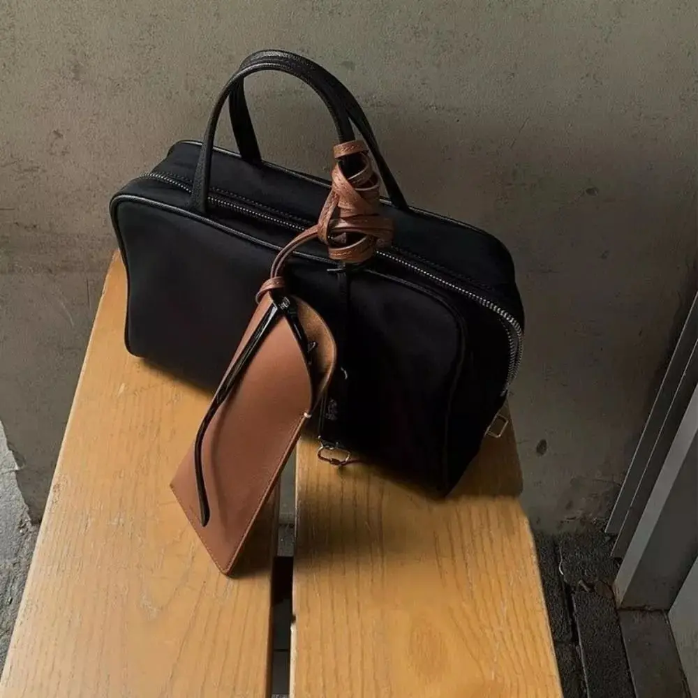 بو الجلود في الهواء الطلق نظارات حقيبة التخزين بلون معلقة الرقبة النظارات الشمسية تخزين كليب نظارات حقيبة نظارات حالة #4