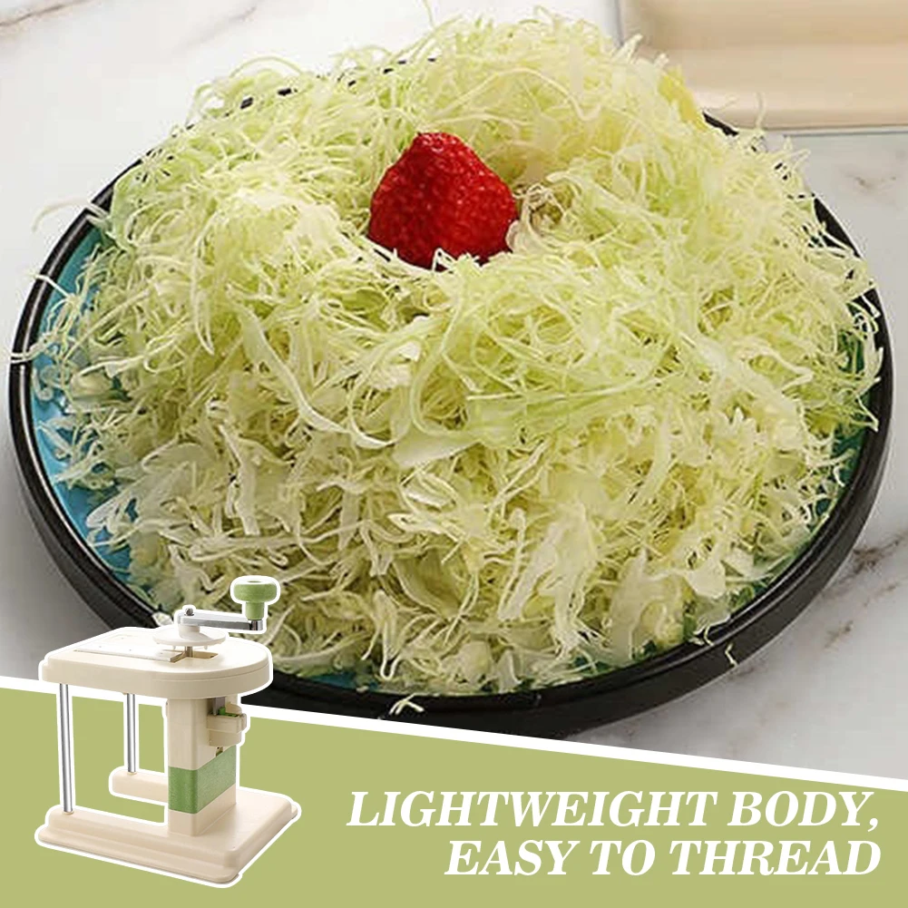 Hand Crank Cabbage Slicers Chopper Portable Coleslaw Grater Quick Lettuce Sharpen Grater Kitchen Supplies For Restaurants Home