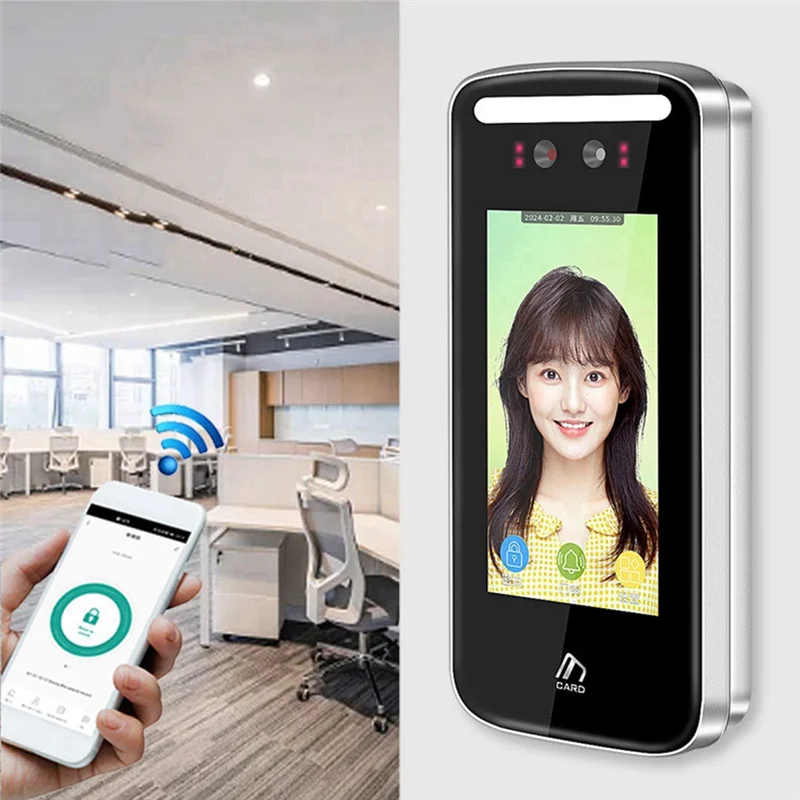 

FORW-Tuya Smart Life Wi-Fi Динамическое распознавание лиц Контроль доступа TCP/IP Система учета рабочего времени Устройство чтения лица Водонепроницаемый