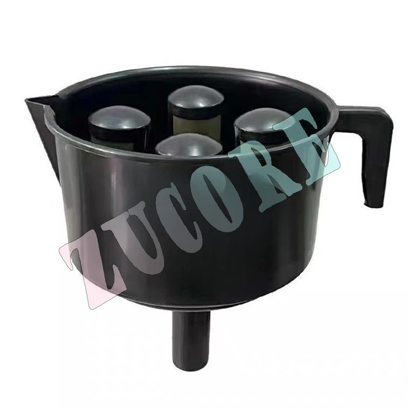 Oil-Water Separation Funnel Four-Filter Diesel Gasoline Nylon Encryption Funnel Filter Oiler Fuel Filter 1PCS