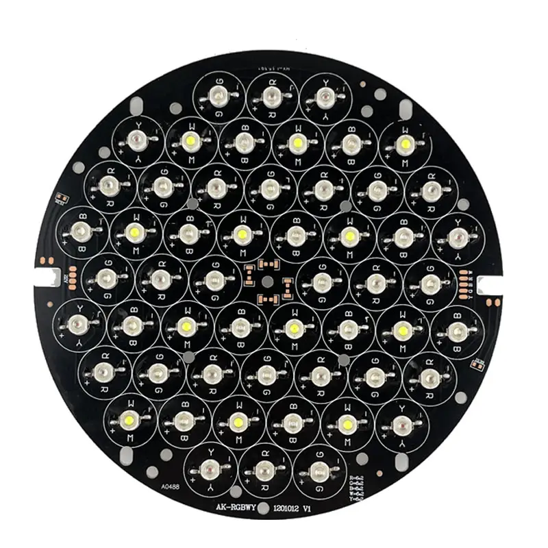 

54*3 RGBWY Светодиодный источник света для светодиодных светильников номинальной мощности 54x3 Вт, сценическое освещение