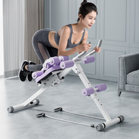 Home Use Abdominal Compression Machine Health Device for Lazy Person Body Shaping Folding Training Waist Beauty Device