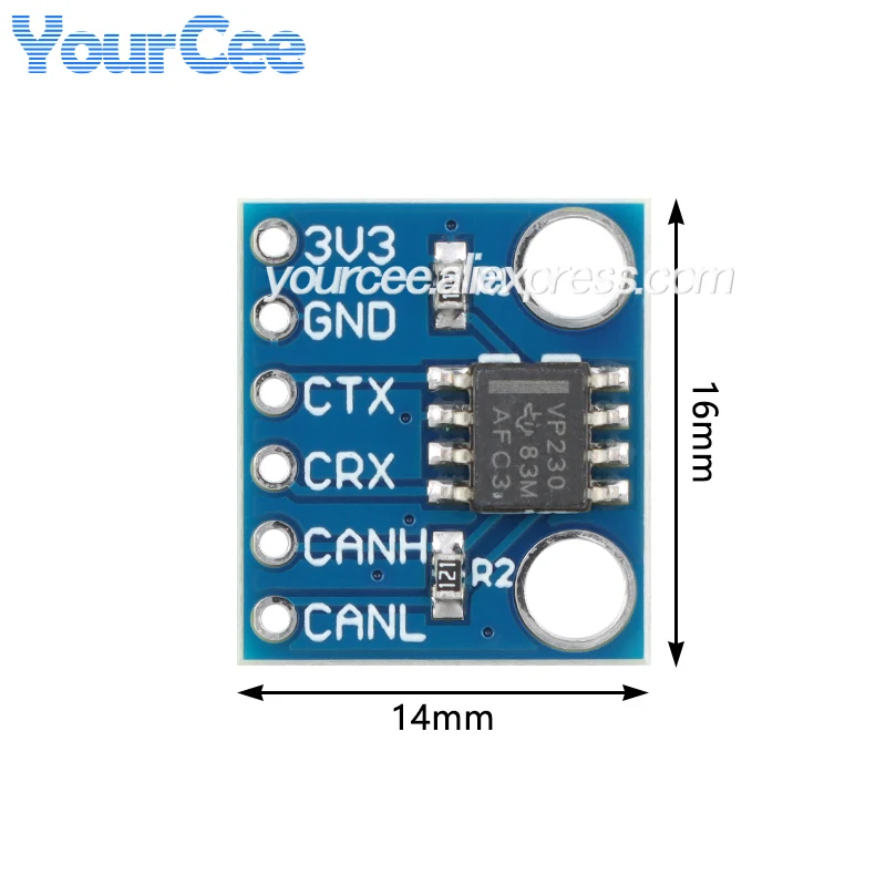 10pcs/1pc SN65HVD230 High Speed CAN Bus Transceiver Module MCP2551