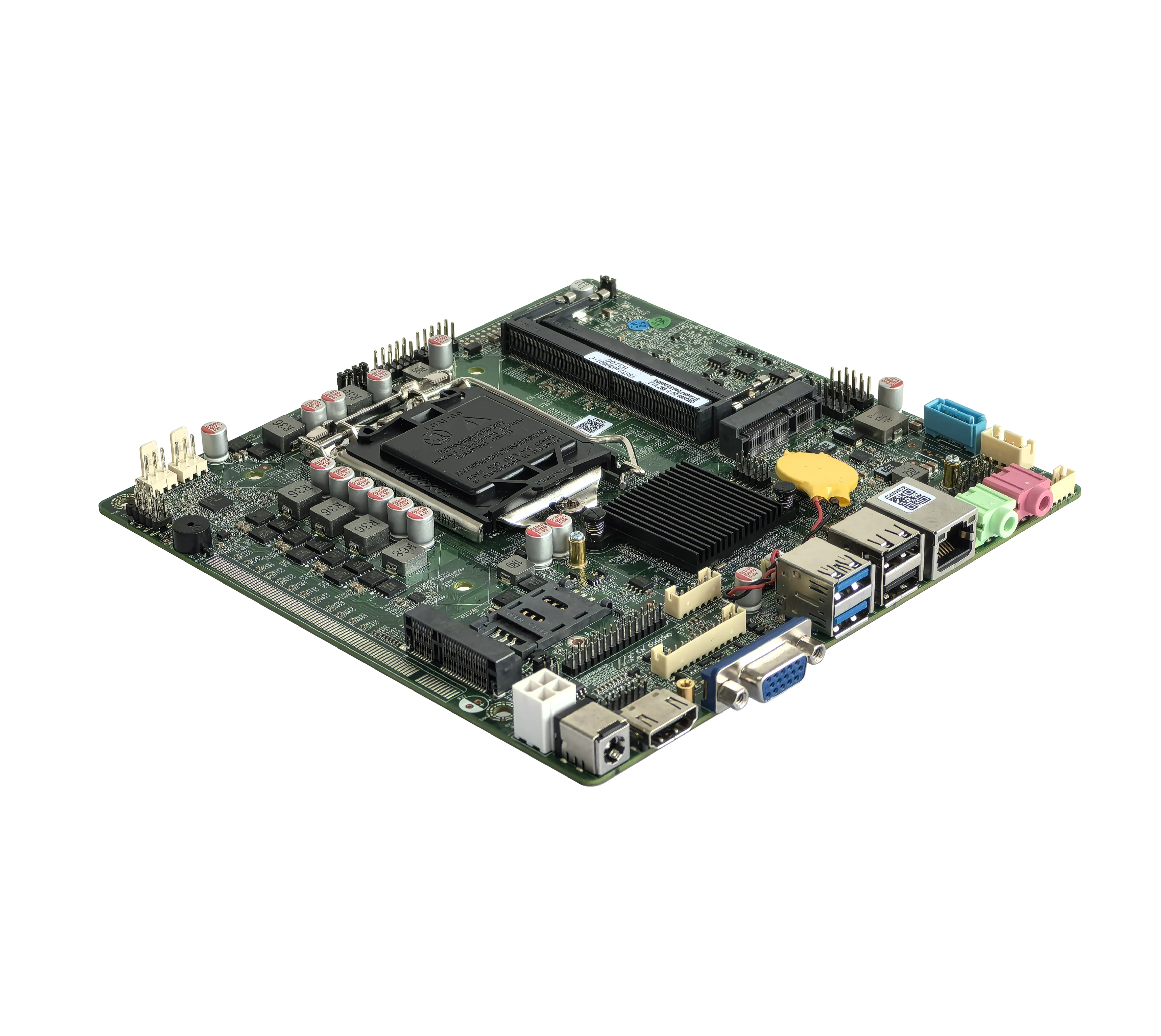 ELSKY Motherboard Independent I3i5i7 Processor 1151 motherboard DC Power good performance WIN10 Linux RS232 Motherboard H310