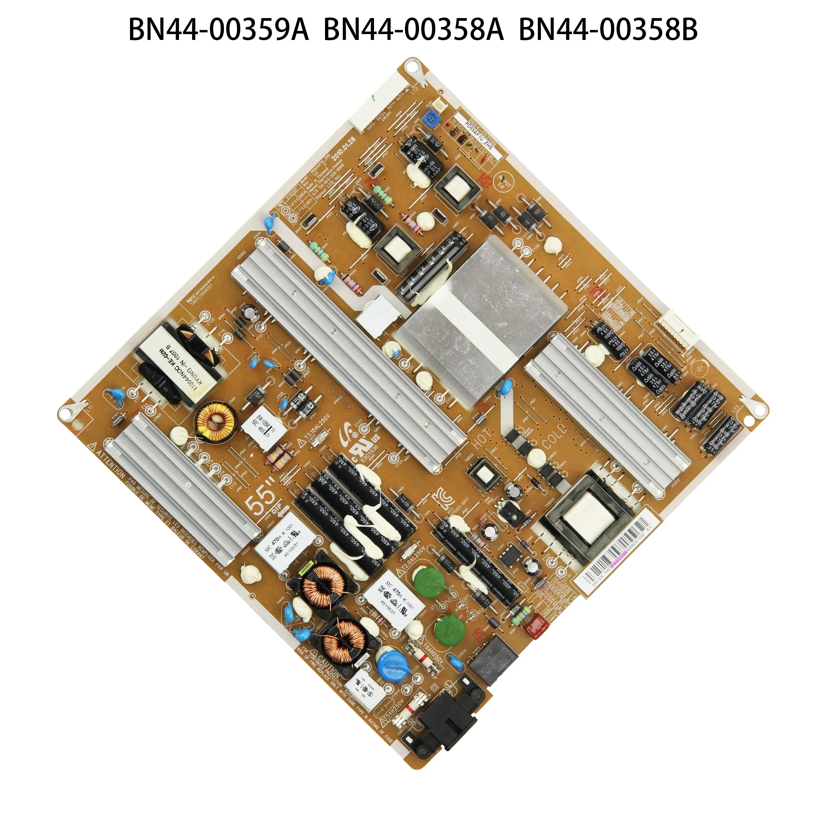 Power Board BN44-00358A BN44-00358B BN44-00359A PD55AF1U_ZHS is for UN55C5000QF UN55C6300SF UN55C6400RF UN55C6500VF 55 Inch TV