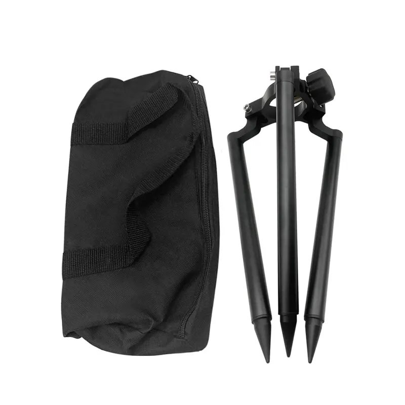 Black Mini Tripod Fit for 30/60cm Prism Pole Surveying For Trimble South CHCNAV TOTAL STATION GPS Total Station Mini Prism Pole