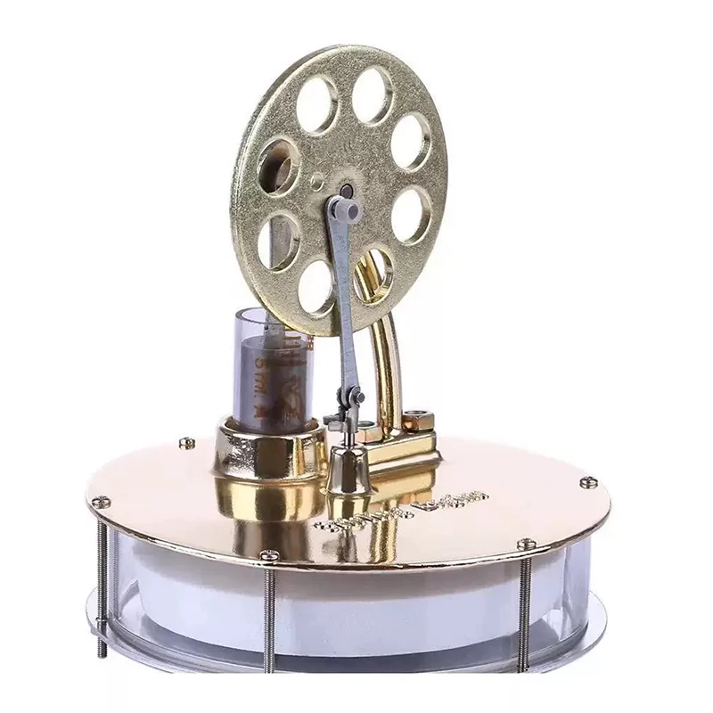 Diy Stirling Engine Cryogenic Model Steam Power Science and Technology Small Production Experimental Toy Birthday Gift