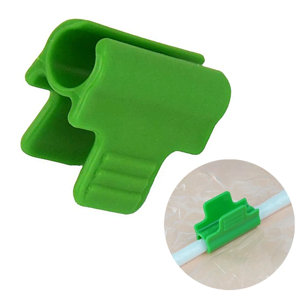 Pipe Clamps Gardening Supplies Adjustable Fit Design Comprehensive 20 Pcs Set Easy Installation Long-lasting Clips