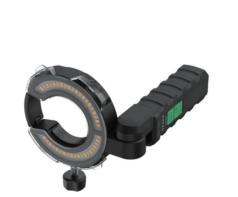 Lámpara de aerógrafo práctica con iluminación de aberración cromática 501R para análisis espectral