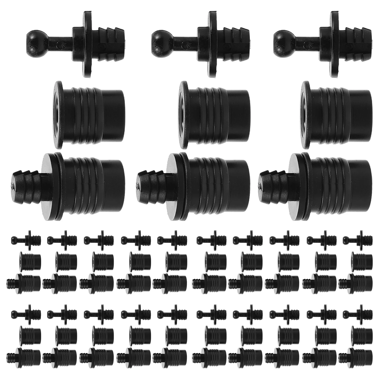 

40pcs Speaker Grille Mesh Peg Kit Plastic Snap Fasteners For Dust Cover Diy Audio Repair Clips Theater Systems Subwoofer
