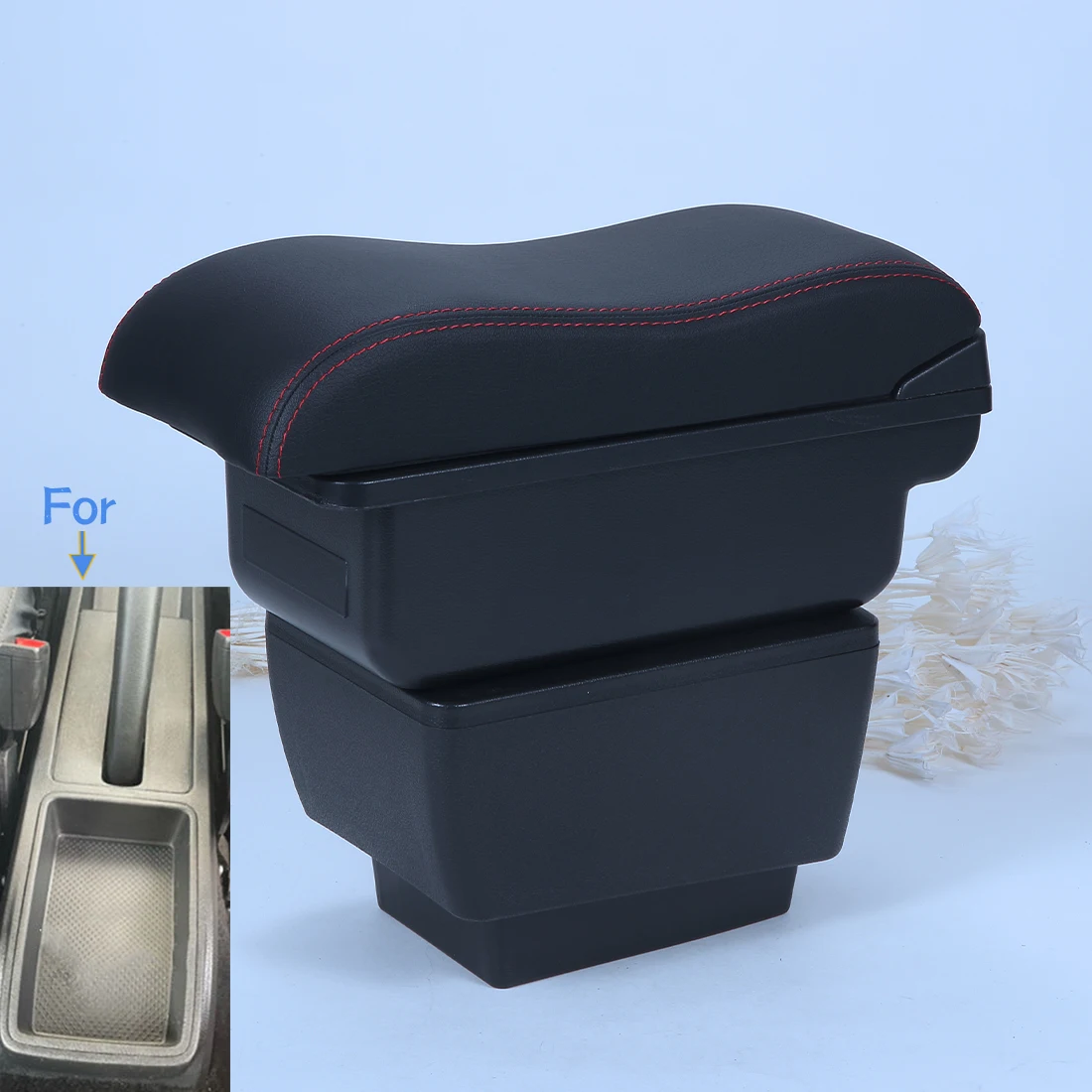 

For Skoda Fabia Armrest For Skoda Fabia 3 III 2015-2024 Car Armrest box Dedicated Retrofit Interior Storage box Car Accessories