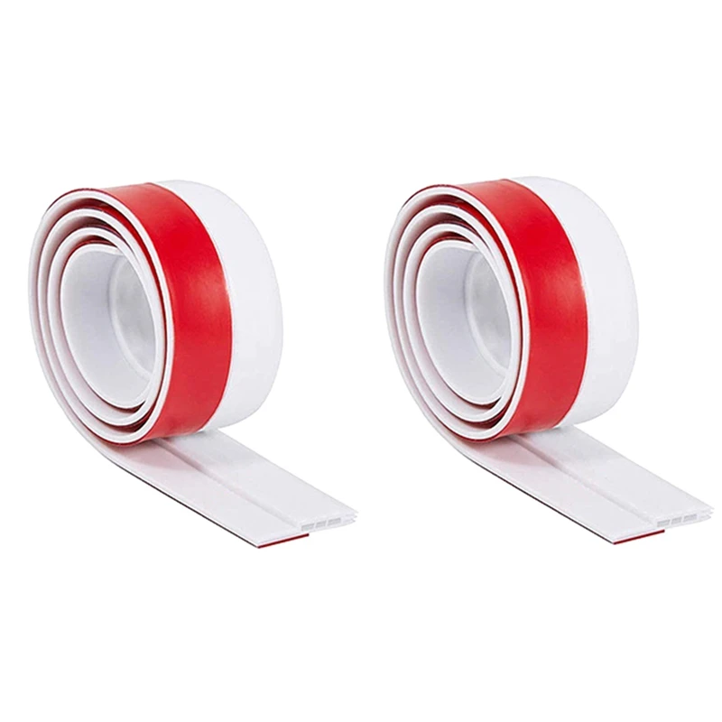 

A68P-Door Draft Excluder Strip, Draft Excluder For Doors, Self Adhesive Soundproof Door Seal Weather Proof Door Seal Strip