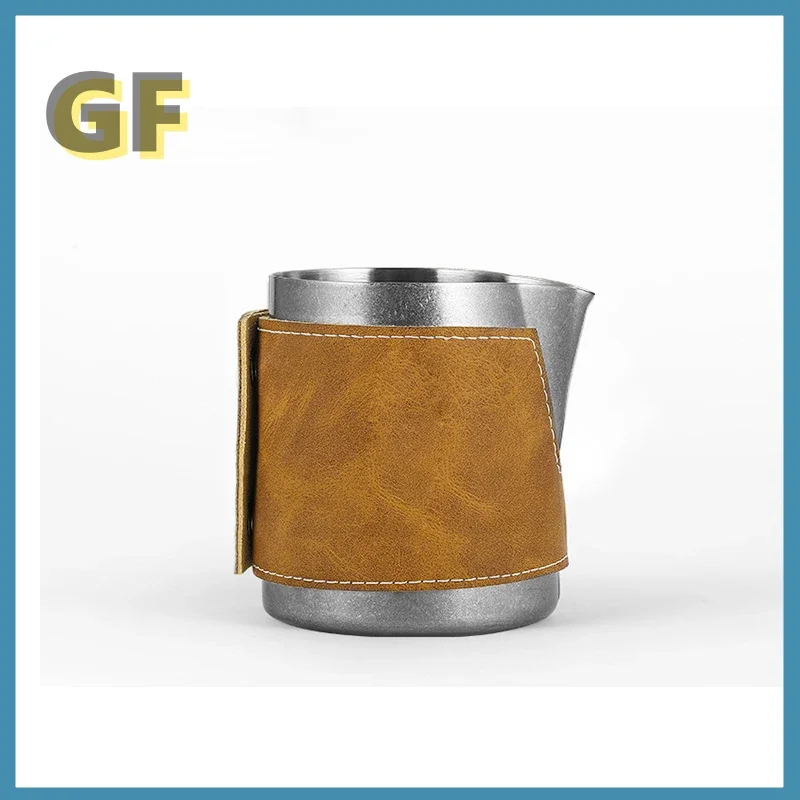 

Milk Pitcher 5.0 Without Handle 500ml Stainless Steel Latte Art Barista Accessories Tools Kitchen Cafe