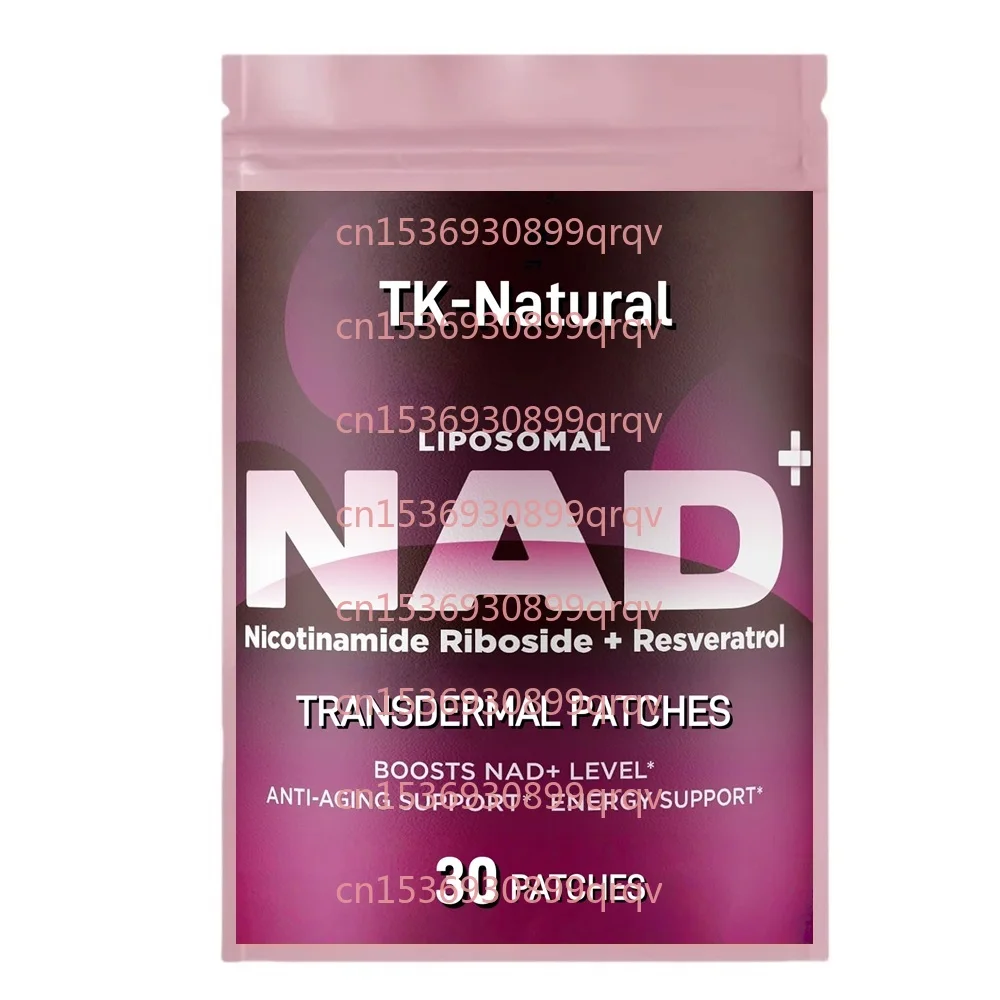 

30 Patches NAD Transdermal Patches with Quercetin & Grape Seed Brain Support, Antioxidant