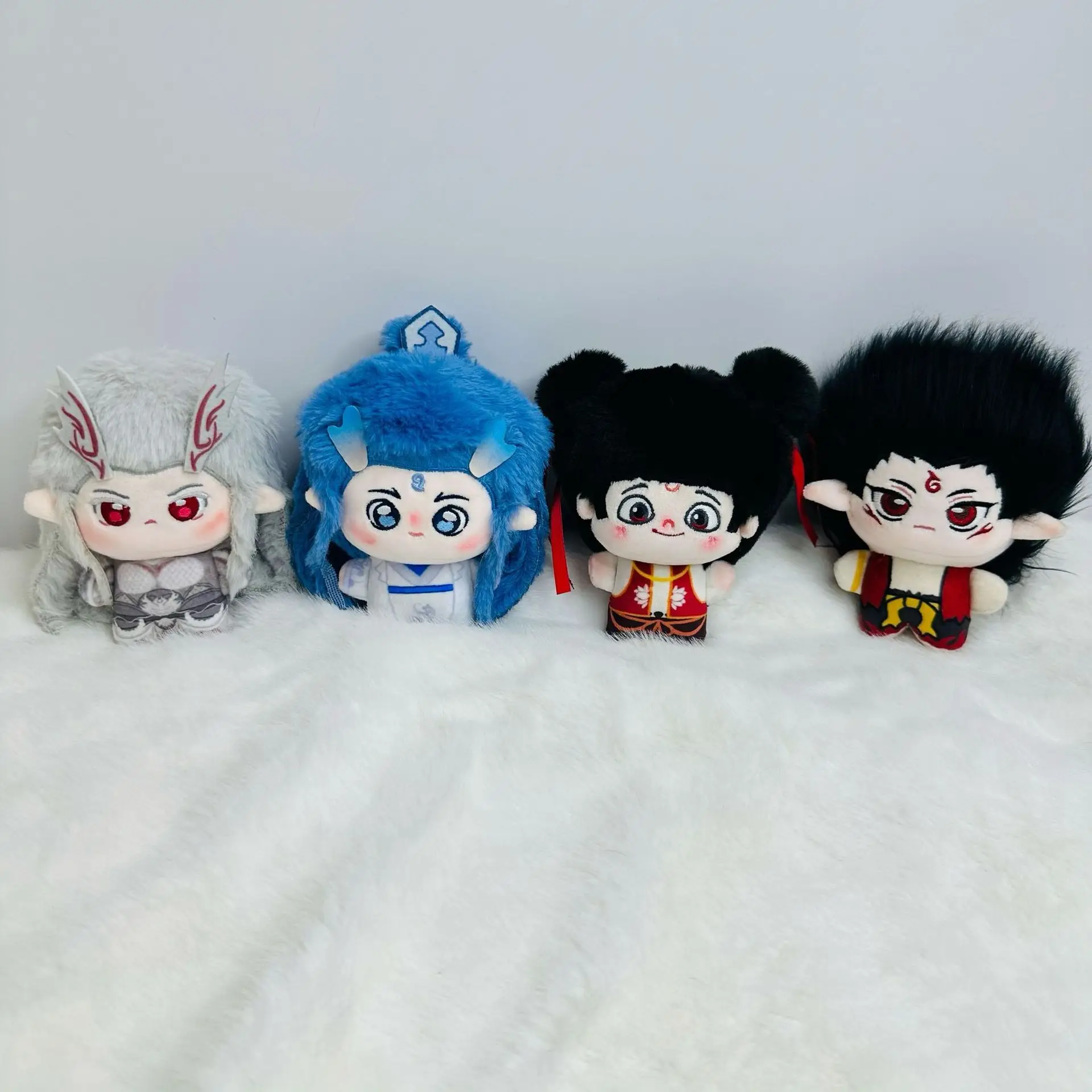 

Милая плюшевая кукла Нэ Чжа Ао Бин, аниме-фигурки Ао Гуан, мягкая игрушка, коллекционный подарок для фанатов, для детей и девочек