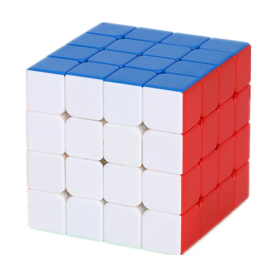 YJ Guansu 4x4 Stickerless Magic Cube Leisure and Entertainment Colorful Speed Cube  Learning Educational Puzzle Cubo Magico Toys