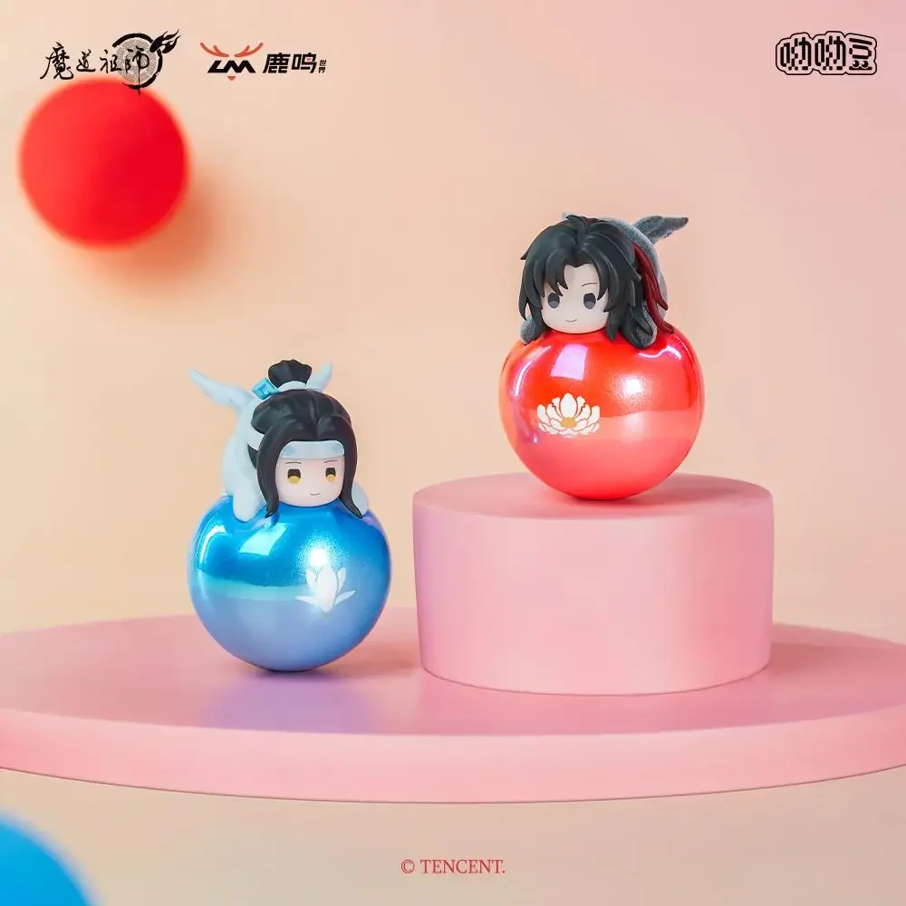 Official Anime Mo Dao Zu Shi MDZS Cute Papa Tumbler Series Lan Wang Ji Wei Wu Xian Cosplay Mystery Box Collection Fans Gift