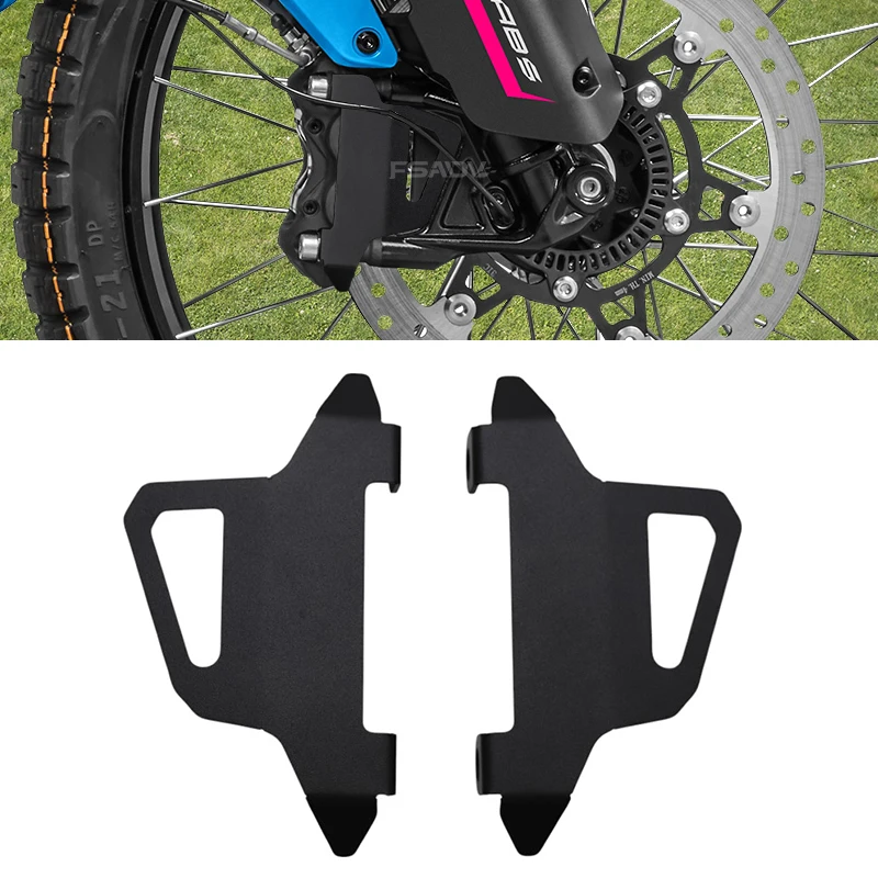 

Motorcycle Front Wheel Disc Brake Caliper Guard Protection Cover Protector Accessories For CFMOTO 450MT 450 MT 450mt 2024 2025