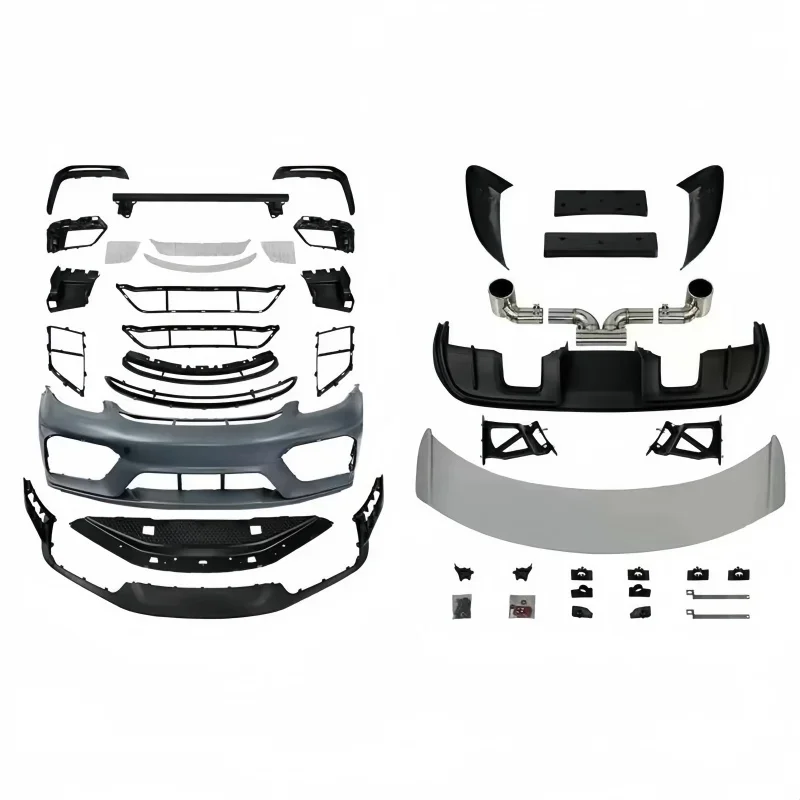 

Suitable for the 16-23 Models of 718 GT4 Upgrade Package for Bodywork Modification and Enhancement Including Bumpers