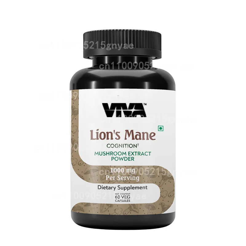 

Lions Mane Mushroom Supplement Capsules 9,000mg, 60 Capsules | 120 Days Supply – Made with Organic Lion’s Mane Powder Extract