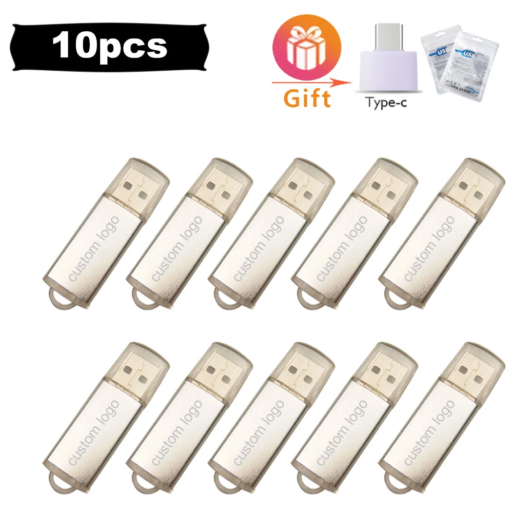 

10pcs/lot USB Flash Drive2.0 usb memory stick 4GB 8GB 16GB 32GB 64GB Cle USB Pen drive Photography USB pen drive free logo