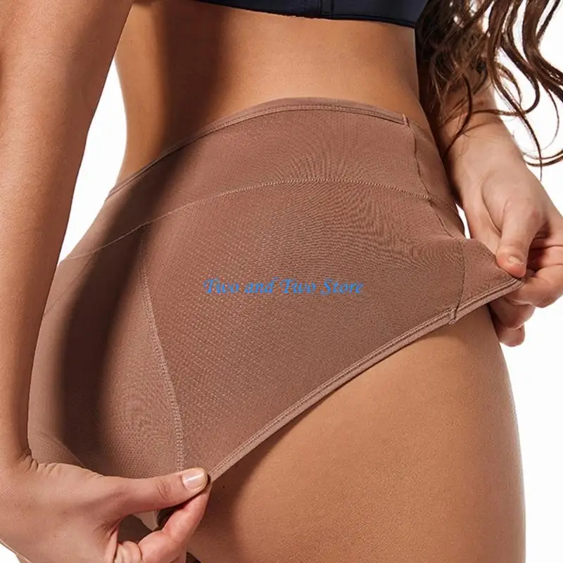 HX6F Traceless Period Underwear for Women Teens Leak Proof Menstrual Underwear 3Layer Postpartum Protective Panties Gift