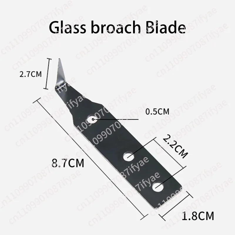Chrome-vanadium Steel Windshield Remover Tool Auto Window Glass Removal Knife Blade Repair Hand Windshield Cut Out Knife Set