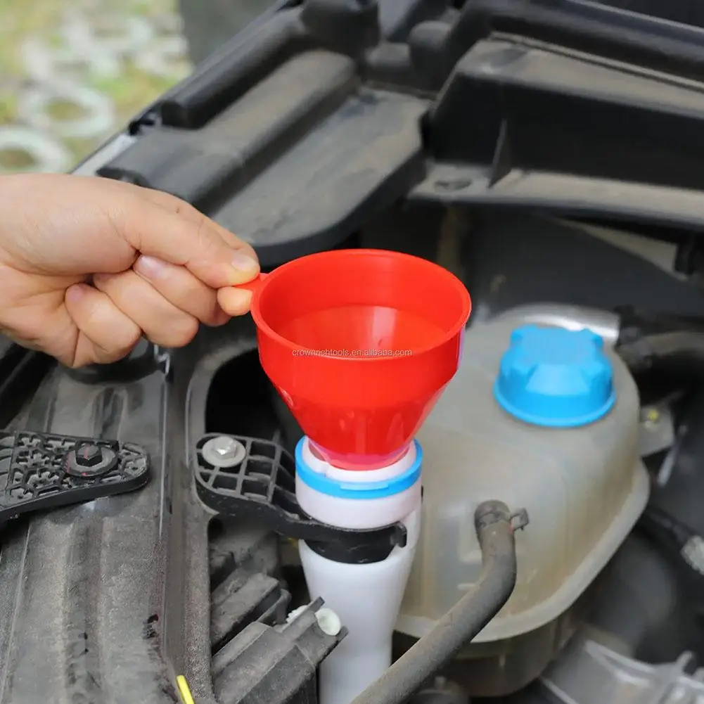 Car Refueling Funnel Long Detachable Hose Gasoline Engine For Automotive Engineering Gardening Oil Filling Anti-leakage Filler