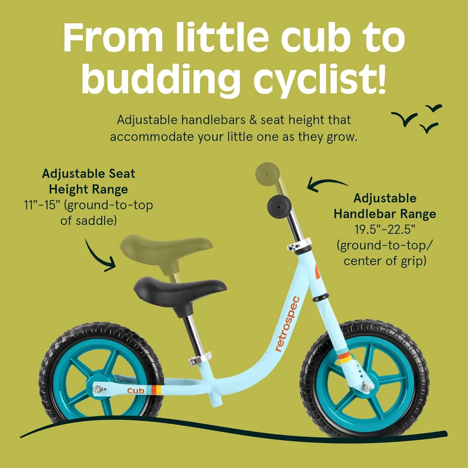 Małe dziecko 12 "rowerek biegowy, 18 miesięcy-3 lata, rower dziecięcy dla początkujących bez pedałów dla dziewczynek i chłopców, opony bez płaskich, adjuta