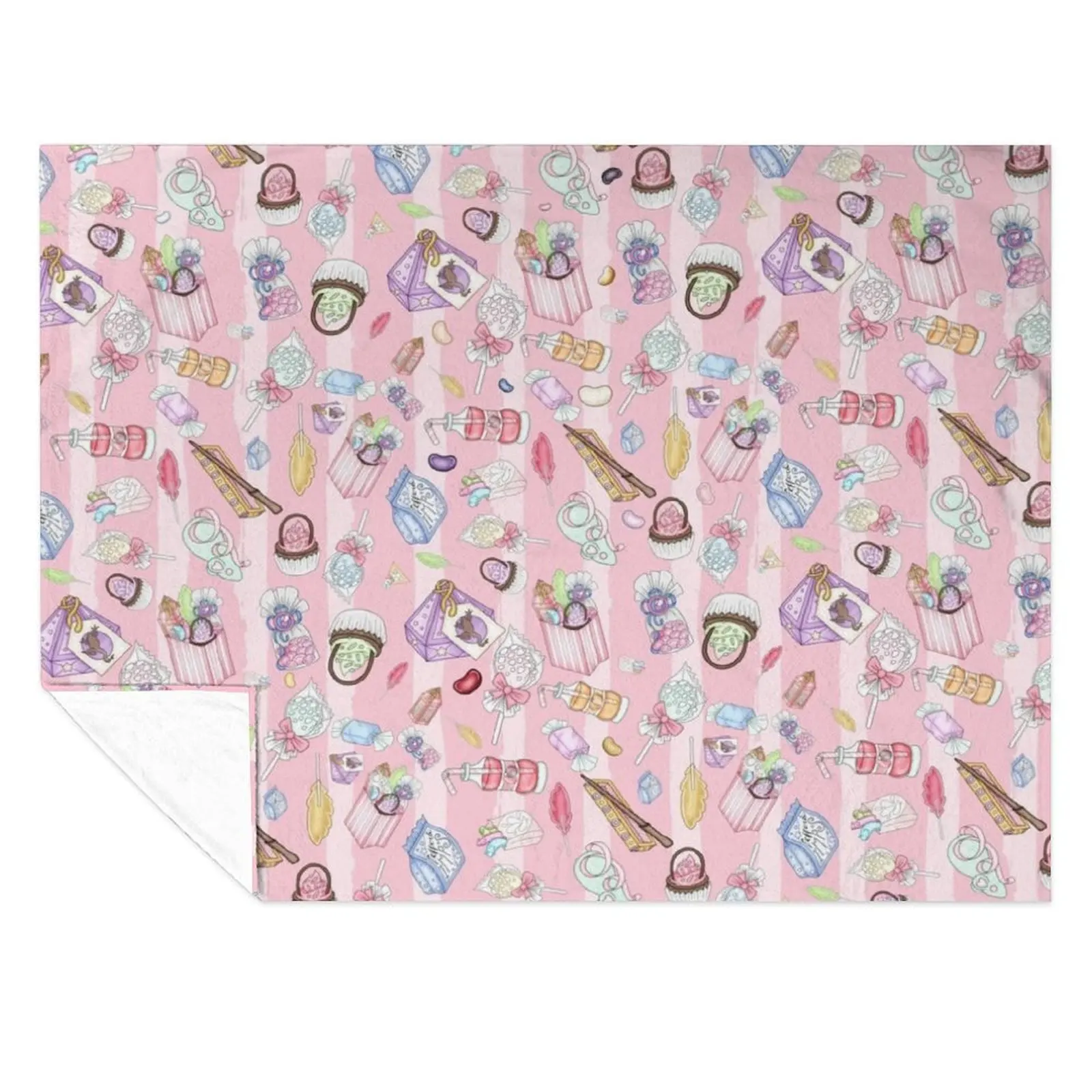 

Honeydukes Wizarding Sweet Shop Throw Blanket Luxury Designer Blankets For Bed Luxury Throw Shaggy Blankets