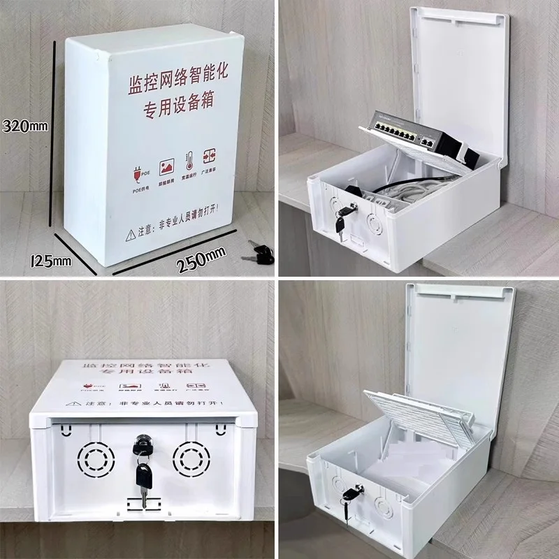 

Plastic Waterproof Enclosure Case with Lock, Rainproof Enclosure Box with Lock, Electrical Enclosure Case, Waterproof Sealed Box